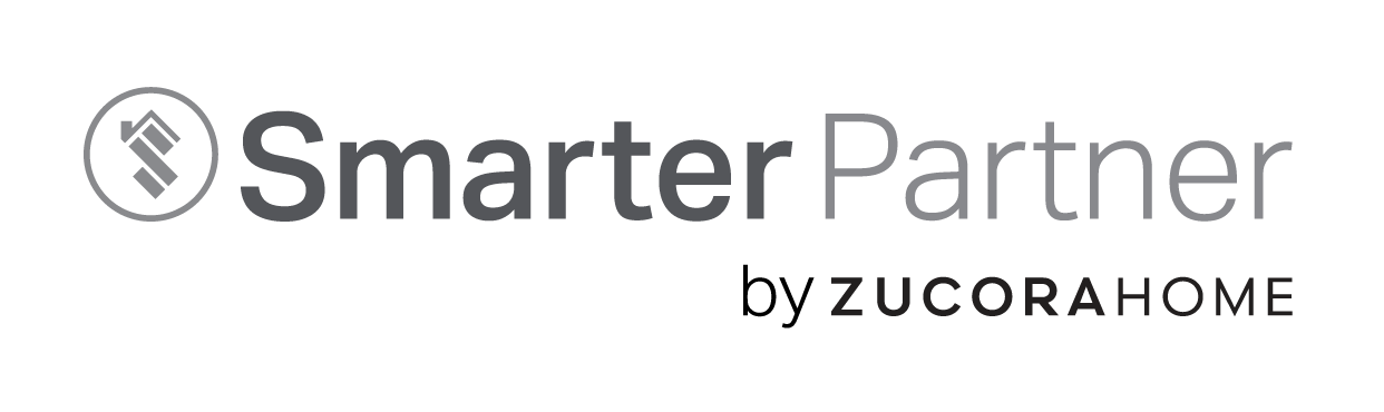 Smater Partner logo in grey colour.